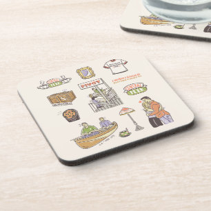 FRIENDS™   Cartoon Icons Coaster