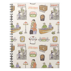FRIENDS™   Cartoon Icons Notebook