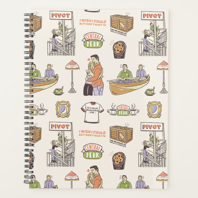 FRIENDS™ | Cartoon Icons Planner (Front)