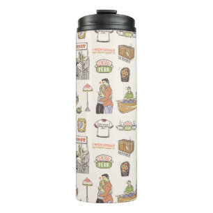 FRIENDS™   Cartoon Icons Thermal Tumbler