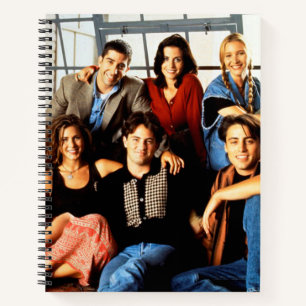 FRIENDS™ Cast Sitting in Monica's Apartment Notebook