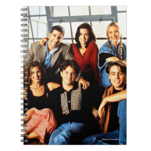 FRIENDS™ Cast Sitting in Monica's Apartment Notebook