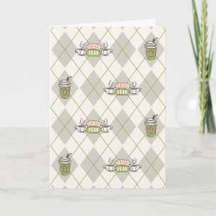 FRIENDS™ Central Perk Argyle Pattern Card