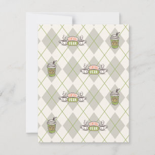 FRIENDS™ Central Perk Argyle Pattern Card