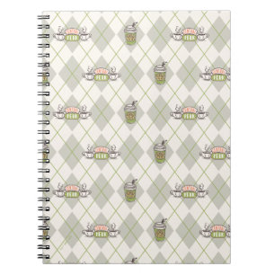 FRIENDS™    Central Perk Argyle Pattern Notebook