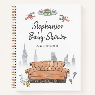 FRIENDS™   Central Perk Bridal Shower Guest Notebook