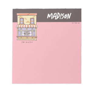 FRIENDS™ Central Perk Cartoon Coffee Shop Notepad