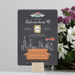 FRIENDS™ | Central Perk Chalkboard Birthday Invitation<br><div class="desc">Celebreate your Birthday with FRIENDS™. Personalize this Central Perk chalkboard Birthday invitation by adding all your party details!</div>