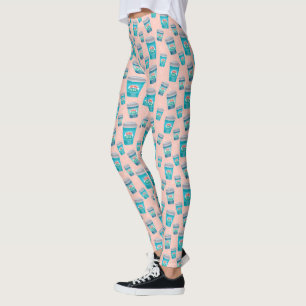 FRIENDS™ Central Perk Coffee Cup Pattern Leggings