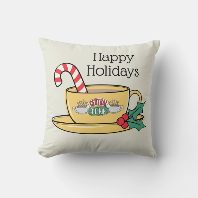 FRIENDS™ | Central Perk Holiday Mug Cushion (Front)
