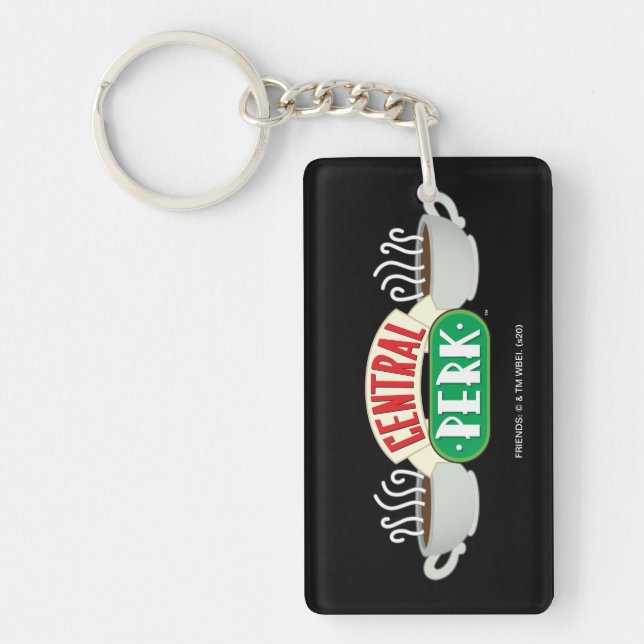 FRIENDS™ | Central Perk Logo Key Ring (Front)