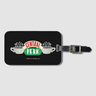 FRIENDS™   Central Perk Logo Luggage Tag