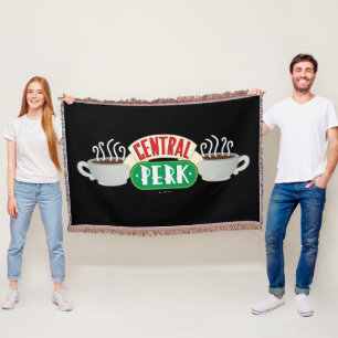 FRIENDS™   Central Perk Logo Throw Blanket