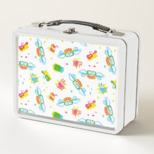 FRIENDS™   Central Perk Neon Pattern Metal Lunch Box