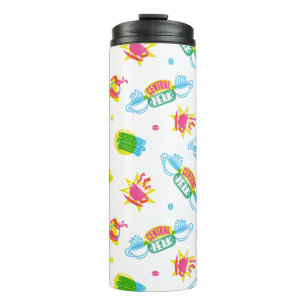 FRIENDS™ Central Perk Neon Pattern Thermal Tumbler