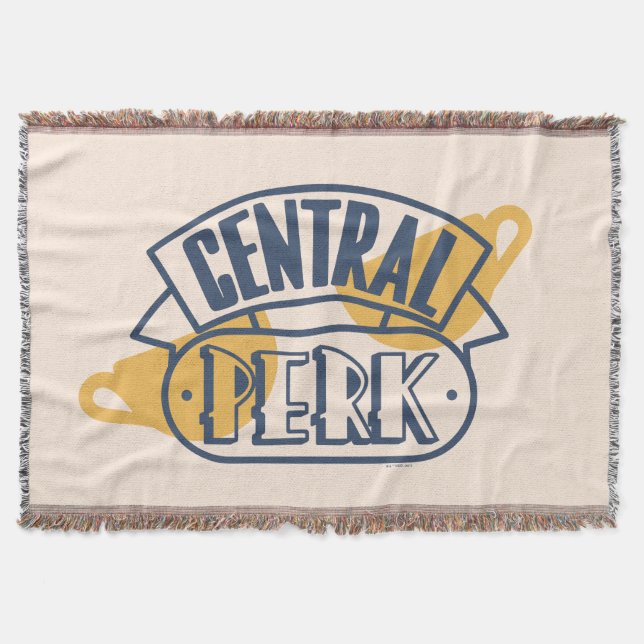 FRIENDS™ | Central Perk Throw Blanket (Front)