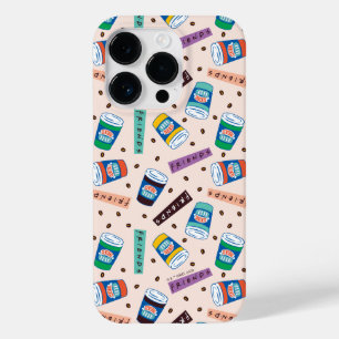 FRIENDS™   Central Perk Vibrant Coffee Pattern Case-Mate iPhone 14 Pro Case