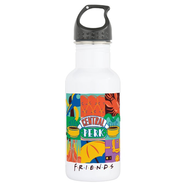 FRIENDS™ | Central Perk Vibrant Graphic 532 Ml Water Bottle (Front)