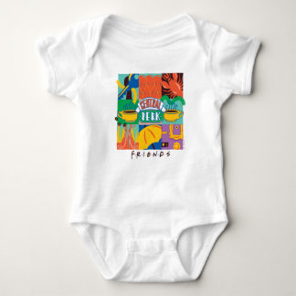 FRIENDS™ | Central Perk Vibrant Graphic Baby Bodysuit
