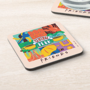 FRIENDS™ Central Perk Vibrant Graphic Coaster