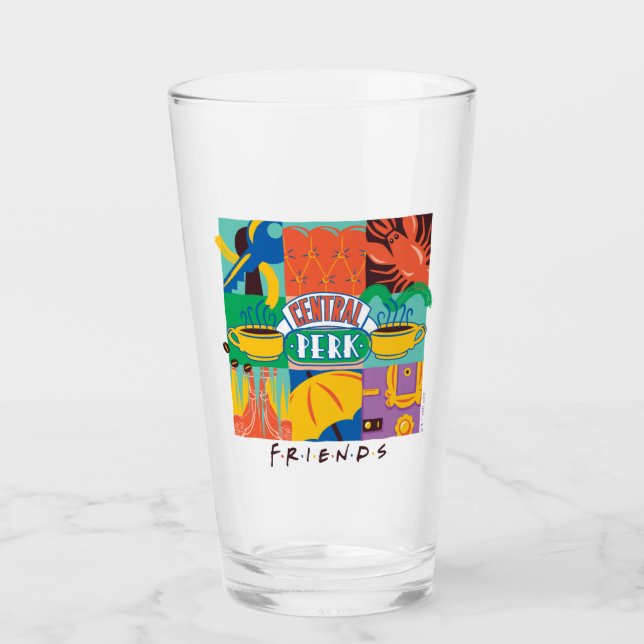 FRIENDS™ | Central Perk Vibrant Graphic Glass (Front)
