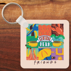 FRIENDS™ Central Perk Vibrant Graphic Key Ring