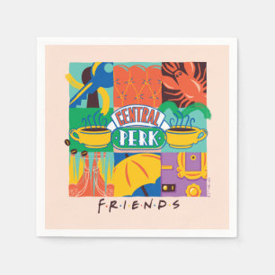 FRIENDS™   Central Perk Vibrant Graphic Napkin