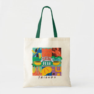 FRIENDS™   Central Perk Vibrant Graphic Tote Bag