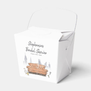 FRIENDS™   Central Perk Watercolor Bridal Shower Favour Box