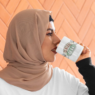 FRIENDS™   Central Perk Watercolor Logo Mug