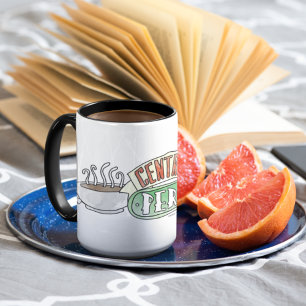 FRIENDS™   Central Perk Watercolor Logo Mug