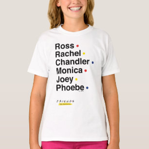 FRIENDS™ Character Names 2 T-Shirt