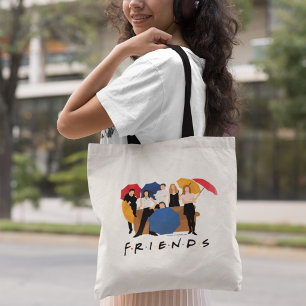 FRIENDS™ Character Silhouette Tote Bag