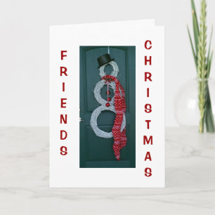 FRIENDS/CHRISTMAS-ACROSS THE MILES MISS YOU HOLIDAY CARD