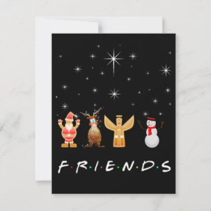 Friends Christmas Holiday Card