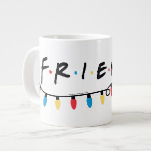 FRIENDS™   Christmas Lights Logo Large Coffee Mug