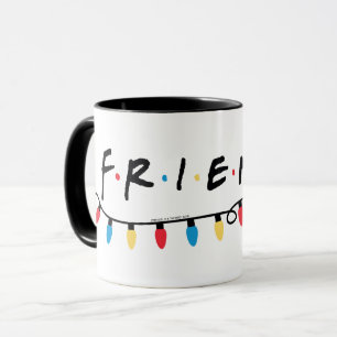 FRIENDS™   Christmas Lights Logo Mug