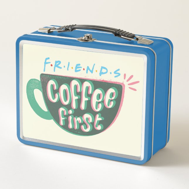 FRIENDS™ | Coffee First Metal Lunch Box (Front)