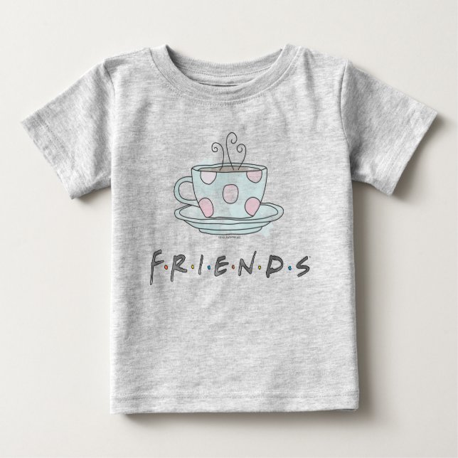 FRIENDS™ | Coffee Mug Watercolor Baby T-Shirt (Front)