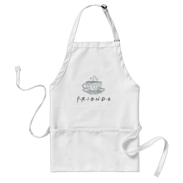 FRIENDS™ | Coffee Mug Watercolor Standard Apron (Front)