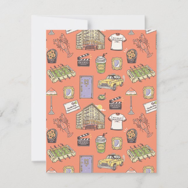 FRIENDS™ Colorful Icons Pattern Card (Front)