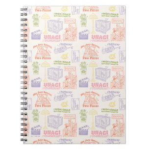 FRIENDS™ Colorful Quotes Pattern Notebook