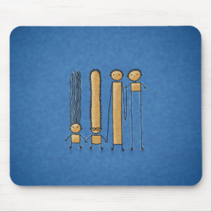 Friends (Colour 2) Mouse Pad