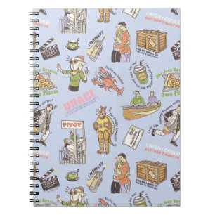 FRIENDS™ Colourful Cartoon Pattern Notebook