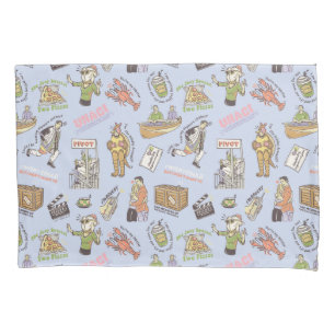 FRIENDS™ Colourful Cartoon Pattern Pillowcase