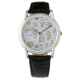 FRIENDS™ Colourful Cartoon Pattern Watch