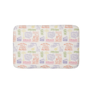 FRIENDS™ Colourful Quotes Pattern Bath Mat