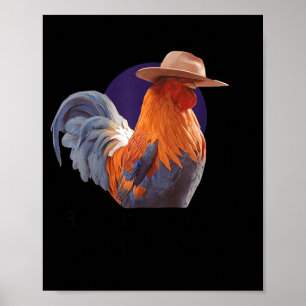 Friends Come And Go Scrappy Stays Funny Chicken Me Poster