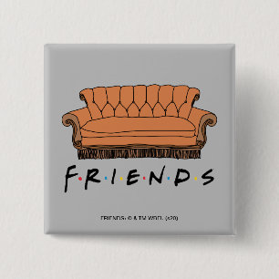 FRIENDS™ Couch 15 Cm Square Badge
