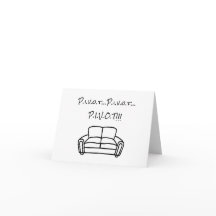 Friends Couch - blank card